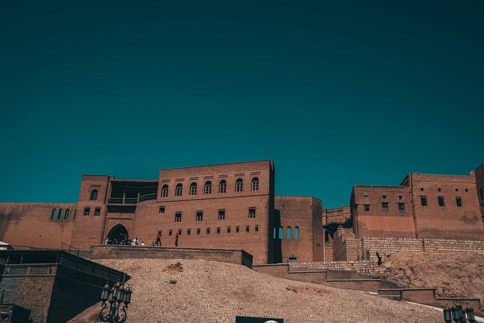 Erbil Citadel at dusk